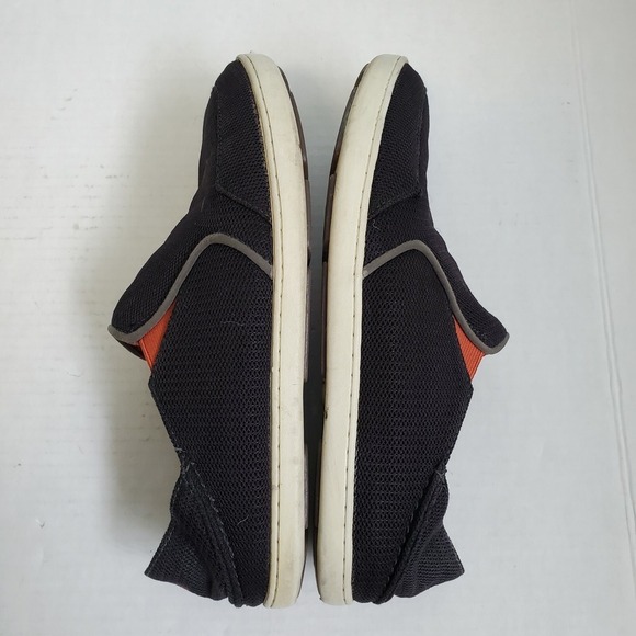 Olukai Shoes Mens US 8 Nohea Mesh Slip on Dark Shadow Black 10188-5151 Very Good main image 3